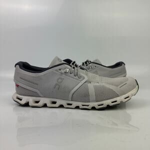 On Running Cloud 5 Running Shoes Men's 9.5 Gray White Athletic Sneakers 59.98909